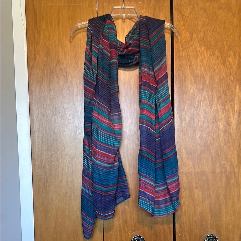 Colorful Striped Scarf